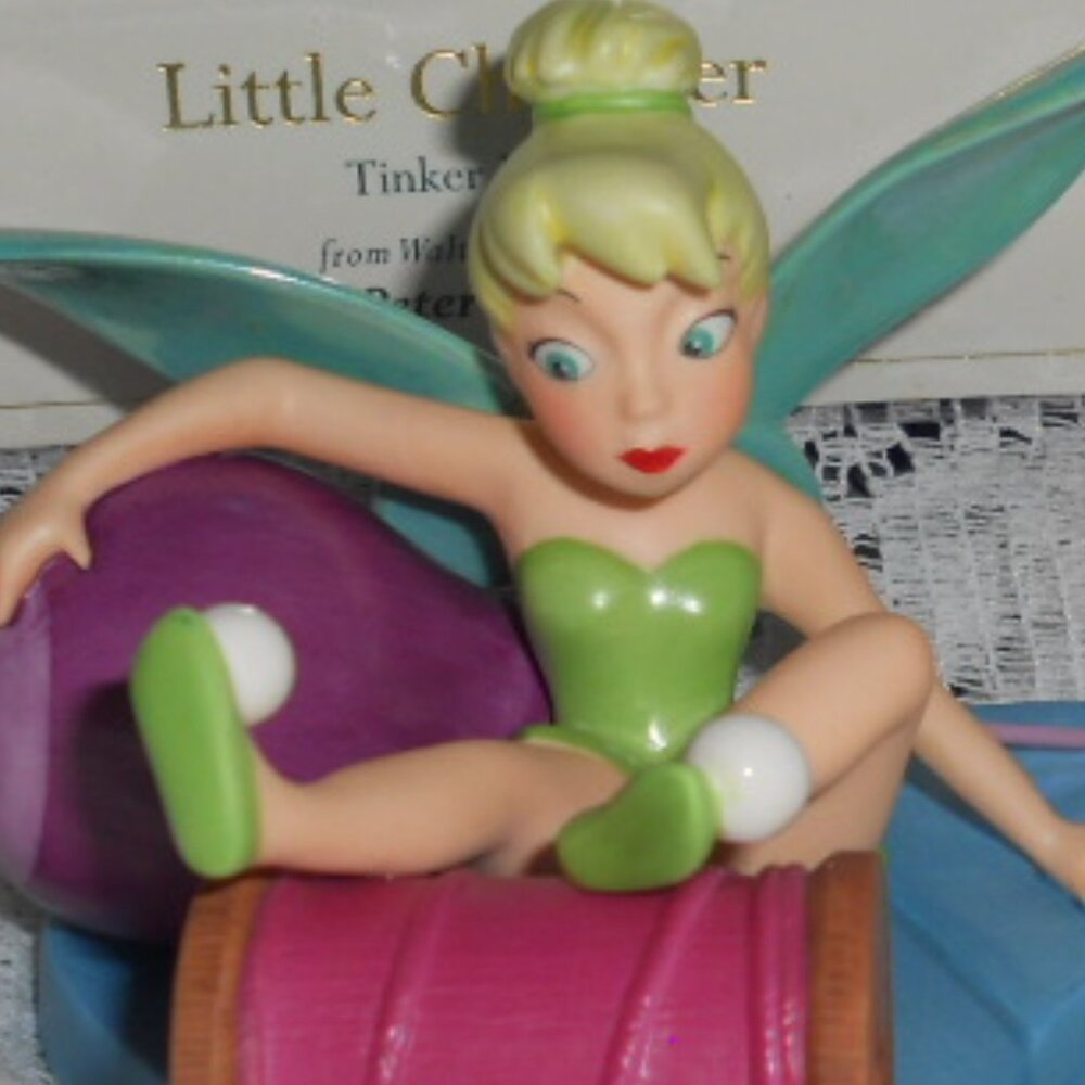 New Disney Figurine Tinker Bell "Little Charmer" Original Box